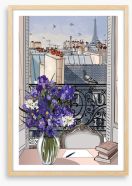 Window to Paris Framed Art Print 65985095