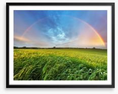 Rainbows Framed Art Print 66581409