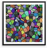 Mosaic Framed Art Print 67872364