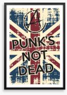 London punk Framed Art Print 68169605