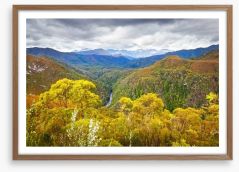 Tasmanian wilderness Framed Art Print 68181124