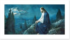 The prayer of Jesus Art Print 68611430