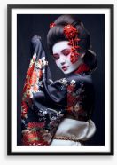 Traditional geisha Framed Art Print 68653402
