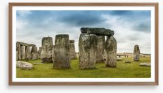 Mysterious Stonehenge Framed Art Print 69264673