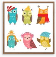 Owls Framed Art Print 69645521