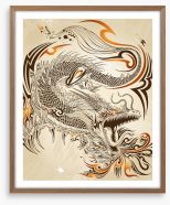 Dragons Framed Art Print 69904377