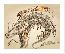 Dragons Art Print 70212344