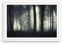 Foreboding forest Framed Art Print 70383685