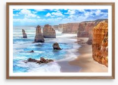 Twelve Apostles coastline Framed Art Print 70447974