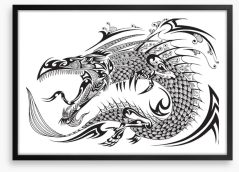 Dragons Framed Art Print 70525213