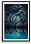 Mythical mermaid Framed Art Print 71316566