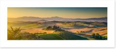 Tuscan hills panorama