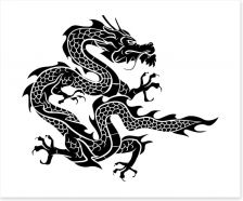 Dragons Art Print 73953243