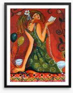 Party for two Framed Art Print 75336566