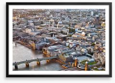 London rooftops Framed Art Print 76167281