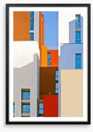 Building blocks Framed Art Print 76326953