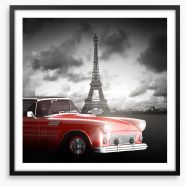 Retro Paris Framed Art Print 76753427