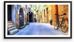 The streets of Pitigliano