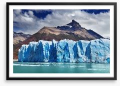 Glaciers Framed Art Print 78357671