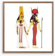 Egyptian Art Framed Art Print 79766344