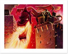 Dragons Art Print 81876240