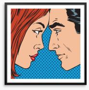 I will if you will Framed Art Print 82032279