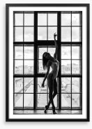 Dancer in the city Framed Art Print 82468044