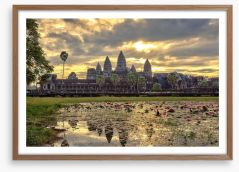Angkor Wat sunrise Framed Art Print 82694710