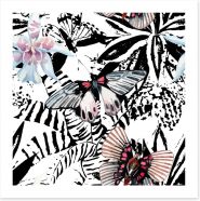 Butterflies Art Print 83907486