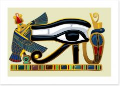Egyptian Art Art Print 84322504