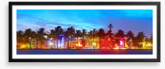 Miami Beach panorama Framed Art Print 85477052