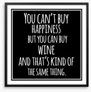 You can buy wine Framed Art Print 86077843