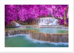 Waterfalls Art Print 86116145
