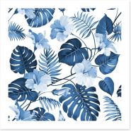 Hawaiian blues Art Print 86630015