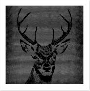 Deer silhouette Art Print 86758756