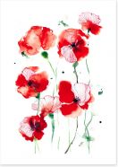 Poppy vitality Art Print 87232194