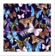 Butterflies Art Print 87444120