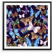 Butterflies Framed Art Print 87444120