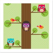 Owls Art Print 87552641