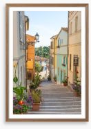 Down the Adriatic alley Framed Art Print 88478188