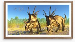 Dinosaurs Framed Art Print 88584463