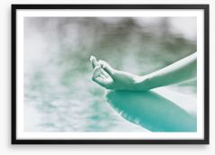 Zen Framed Art Print 89625994