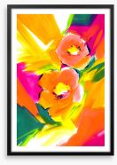 Sunpatch bloom I Framed Art Print 90094239