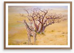 African Art Framed Art Print 91153664