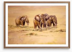 African Art Framed Art Print 91153674