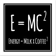 Mass energy equivalence Art Print 92001715