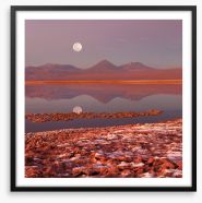 Atacama moon Framed Art Print 92254579