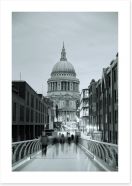 St Paul's cathedral Art Print 92717550