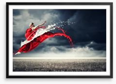 Dance with passion Framed Art Print 93564870