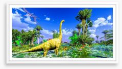 Dinosaurs Framed Art Print 94568287